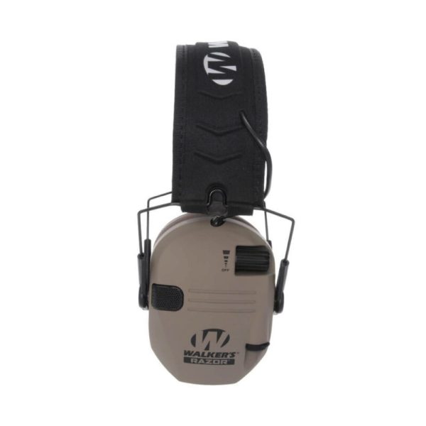 WALKER'S PROTECTOR AUDITIVO RAZOR SLIM ELECTRÓNICO COYOTE FDE